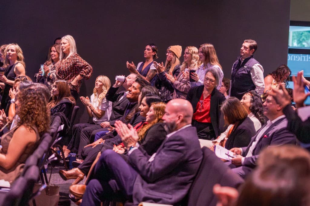 Audience engaged at an Aspire event